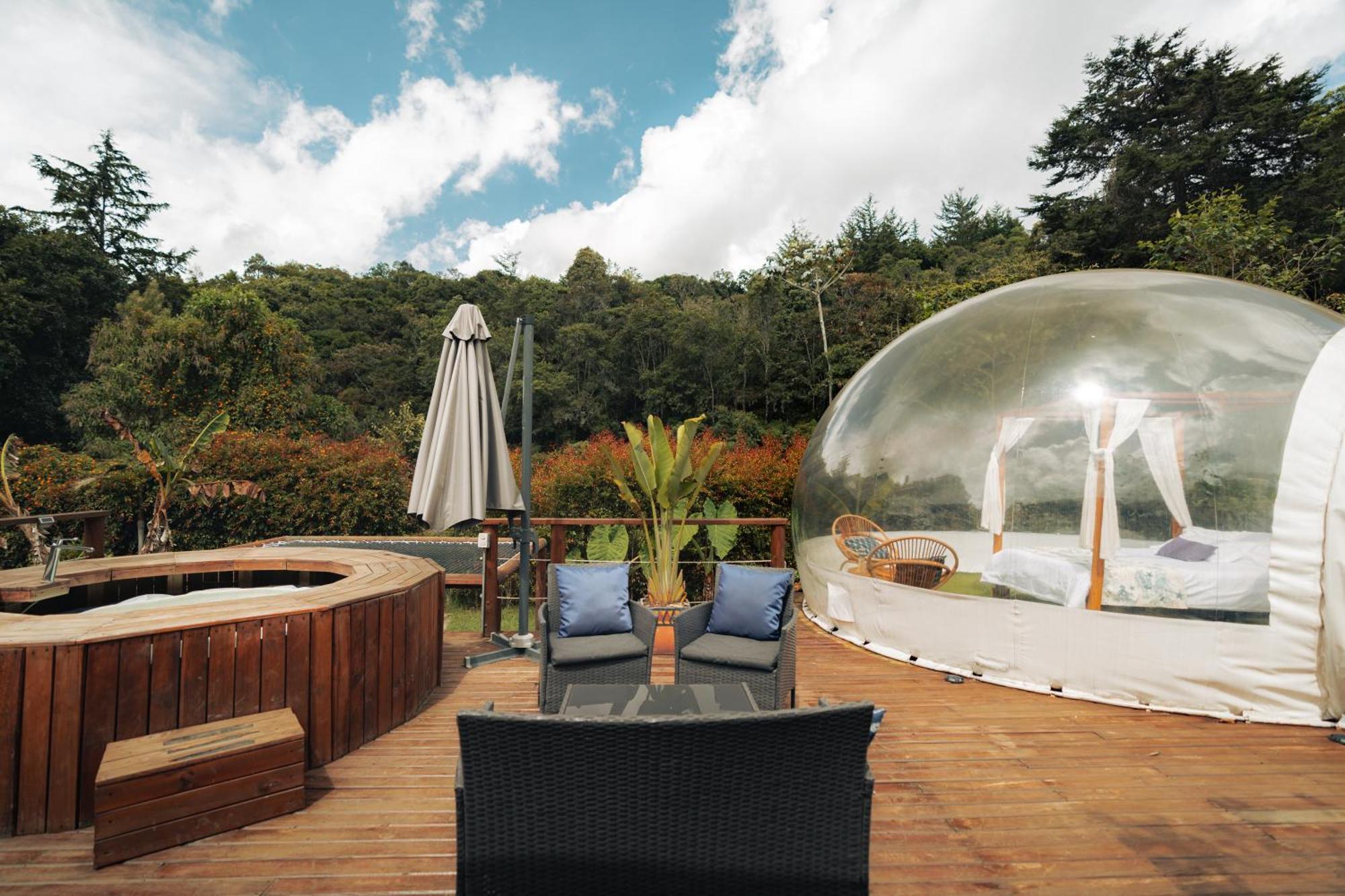 里奥内格罗 Bubblesky Glamping 15 Min From Medellin酒店 外观 照片
