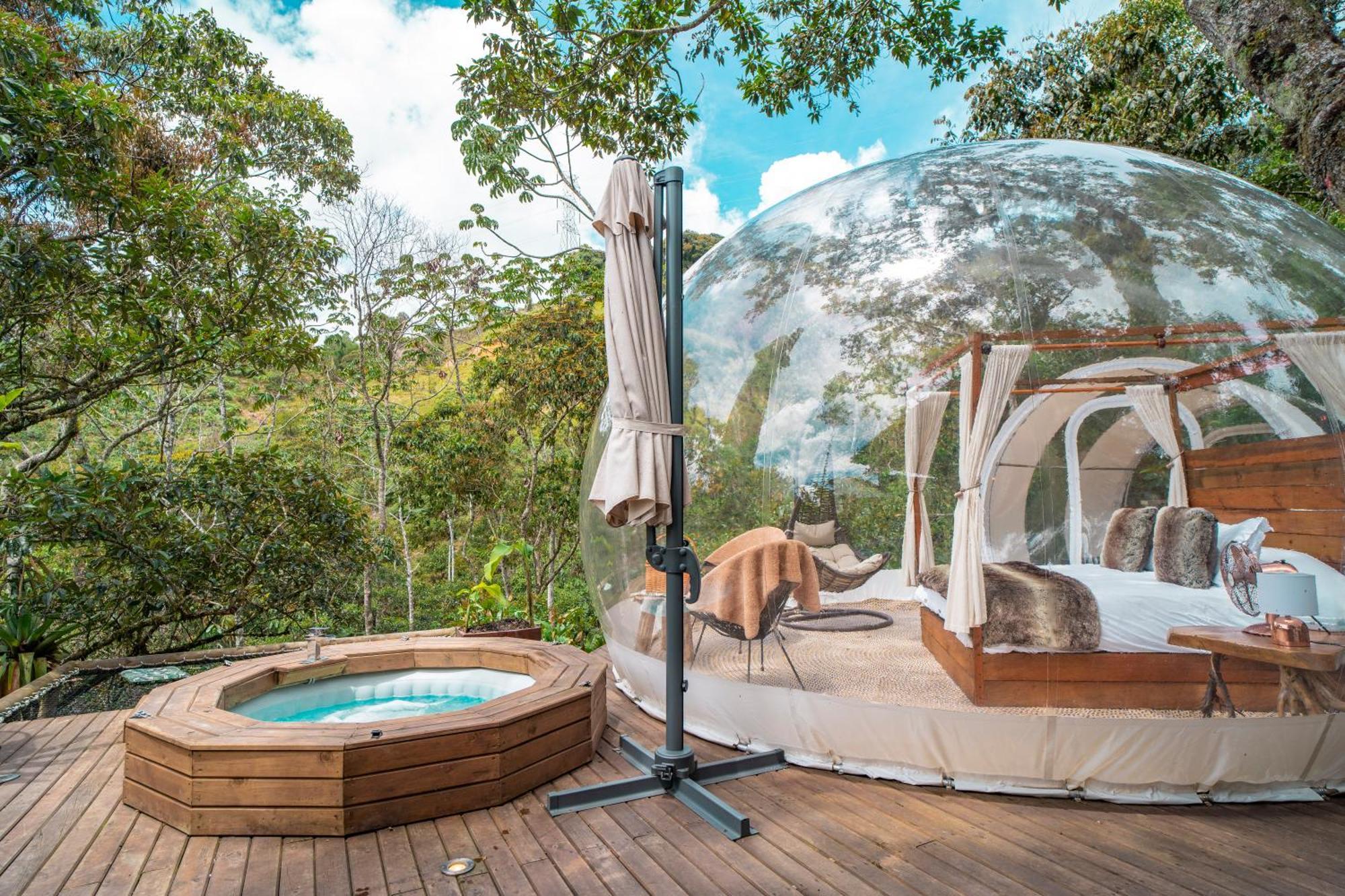 里奥内格罗 Bubblesky Glamping 15 Min From Medellin酒店 外观 照片